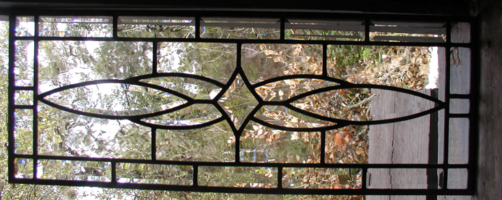 Small stained glass clearance window panels